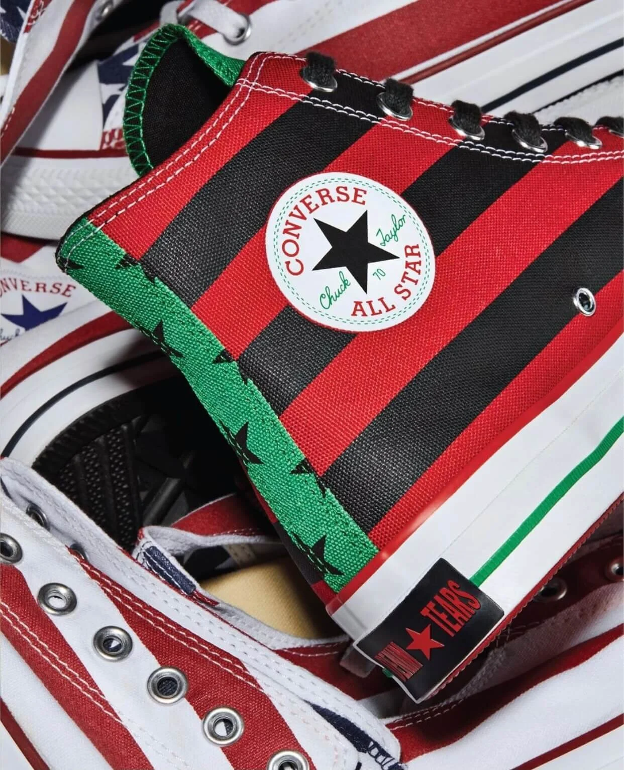 The Converse x Denim Tears Sneaker Collaboration Releases Tomorrow CNK Daily ChicksNKicks